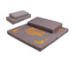 Meditation Mats,Futons, Household Folding, Thickened Fabrics, Coconut Palm, Kneeling Mats(Size:60x60cm(24x24inch),Color:Gray) - color: Gray, size: 60x60cm(24x24inch)