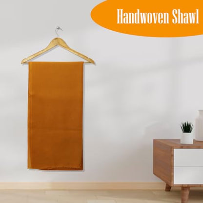 Handloom Wool Meditation Shawl Throw Wrap, Gift for Men and Women Meditation Shawl Fine Clothing. - color: Ht-003