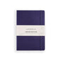 myPAPERCLIP Limited Edition A5 Ruled Notebook | 192 Pages, 100 GSM, Soft Cover, A5 (5.83 × 8.27 in) | Flat Lay | Bookmark & Elastic Closure | Aubergine - color: Aubergine, style: Ruled