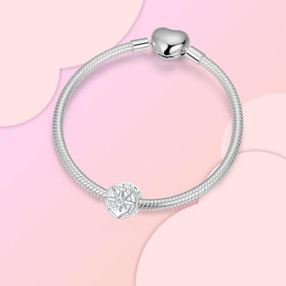 Prayer Cross Elephant Airplane Suitcase Charm 925 Sterling Silver Charms fits for Bracelets Necklace Pendant Bead Charms Jewelry Gift for Women Family - color: Anchor Charm