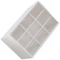 Wall-Mountable Drawer Organizer for Jewelry, Craft Supplies & Desk Accessories - Transparent Storage Box with 9 Compartments
