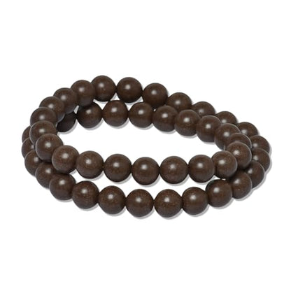 DomKim Handmade Chinese Fragrant Botanical Beads Herbal Incense Mala Bracelet Natural for Calm, Aromatherapy - size: 8mm*46