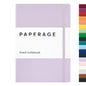 PAPERAGE Lined Journal Notebook, Hardcover Journal for Women & Men, 160 Pages, (5.6 in x 8 in), College Ruled Journaling Notebook for Work, School Supplies & Note Taking, (Lavender) - color: Lavender, style: A. Lined