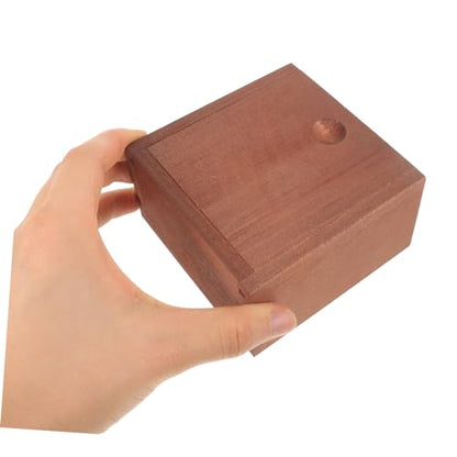 Alipis Storage Box Sliding Lid Decorative Case for Jewelry Small Trinkets and Accessories Lightweight and Compact Design for Easy Organization