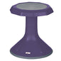 ECR4Kids ACE Active Core Engagement Wobble Stool, 15-Inch Seat Height, Flexible Seating, Eggplant - color: Eggplant