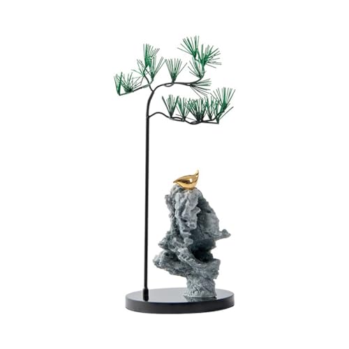 Home Decoration Desk Ornament Chinese Zen Stone Ornaments Men's Desk Decoration Study Shelf Tea Table Bookcase Decoration Statuette for Your Desk - Bookshelf - Dinning Tabl