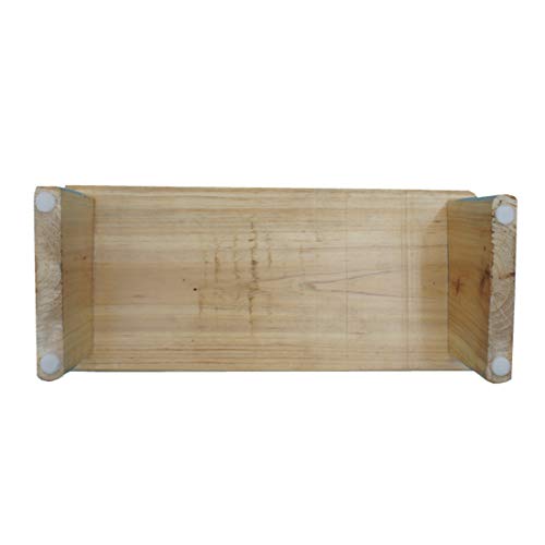 Meditation Bench, Angled Legs Ergonomic Yoga Stool, Ideal Low Seat for Meditations, Prayer, and Kids, No Cushion, Mat, Or Pillow Needed,Natural