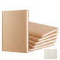 zmybcpack 6 Pack A5 Kraft Hardcover Sketchbook Blank Notebook Journal, 5.51" x 8.26", 120Pages/60 Sheets, 100gsm, Unlined Notebooks Blank Sketch Books for Travelers, Students, Office - size: 5.51" x 8.26" (6 pack)