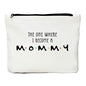 New Mom Gifts Makeup Bag Girl Boy Mom Cosmetic Bag Funny Baby Shower Gifts Pregnancy Announcement Travel Toiletry Bag Christmas Thanksgiving Birthday Gift for Momen Mother New Mommy First Time Moms - color: multi194