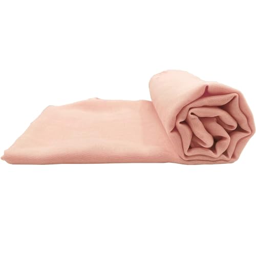Women's Cotton Scarves Lady Light Soft Fashion Solid Scarf Wrap Shawl - color: Pink Dusk