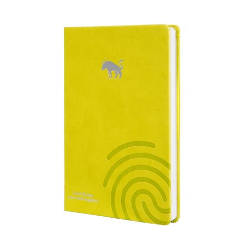 COMIX Guided Journal for Women & Men & Teen – Daily Prompts for Self-Discovery, Gratitude, Reflection – Goal Setting Notebook for Mindfulness, Happiness, Gift Choice– Yellow, Ox - color: Yellow