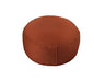 Round Buckwheat Zafu Meditation Cushion - color: Clay