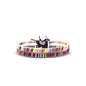 Made by Nami 2 Pcs Boho Surfer Bracelets for Women and Men Waterproof and Adjustable Braided Bracelets Set of 2 for Ethnic Hippie Style - color: Brown & Yellow