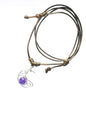 Crystal Pendant Necklaces Healing love Women's Men's choker Obsidian Tiger eye White Crystal Black Gold waterproof dainty Charm stackable statement Cute Stone necklace Unisex - style: Crystal pendant Amethyst Moon