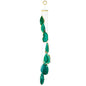 rockcloud Agate Slices Geode Wind Chime Home Garden Decoration Figurine, 28-33 inches - color: Green