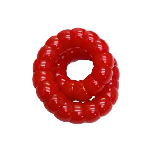 MUDI Bracelet For Women, Bodhi Seed Beads Bracelets Fidget Healing Energy Protection Stretch to My Man Jewelry Gift - color: Oval Red