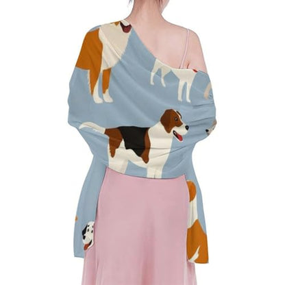 Fashion Travel Swimwear Bikini Wrap All Seasons Chiffon Scarf Beach Yarn Shawl - color: Color982