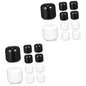Luxshiny 16pcs Ceramic Chime Candle Holders Spell Candle Holders for Home Weddings Rituals and Altar Setup