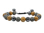 Amazing Gemstone New Beginnings Manifestation Bracelet - Yellow Jasper Pyrite Hematite Bracelet Set for Men Women Healing Calming Anxiety Stress Relief Gifts Pulseras Para Hombres Mujer (Adjustable) - color: New Beginnings