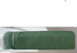 DownTown Company Throw Blanket for Sofa – Couch, 100% Cotton Soft Blankets with Fringe Tassle Edge, 50 x 70, Green