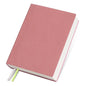 Thick Blank Journal Notebook 400Pages Sketch Book Blank Journal Unlined No Lines Soft Leather A6 (3.9 × 5.5) Journal Leather Notepad Drawing Book Memo Writing Sketch Pad Diary Notebook - color: Warm Powder-400 Page