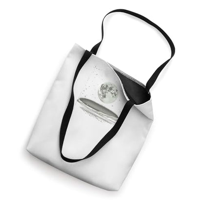 Peaceful Moon Meditation Tote Bag