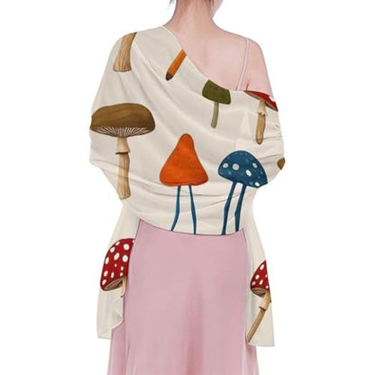 Fashion Travel Swimwear Bikini Wrap All Seasons Chiffon Scarf Beach Yarn Shawl - color: Color985