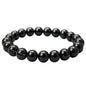 Amazing Gemstone Crystal Bracelet for Women Men's Gifts - Protection Healing Crystal Bracelet - 8mm Gemstone Beaded Stretchable Bracelet Pulseras Para Hombres Mujer Stocking Stuffers Mothers Day Gift (Black Tourmaline) - color: Black Tourmaline