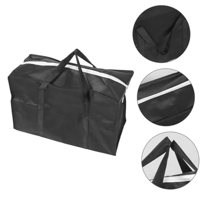 VALICLUD Large Capacity Moving Bag Travel Duffle Luggage Bag for Storage Quilt Holder Non-woven Fabric Zipper