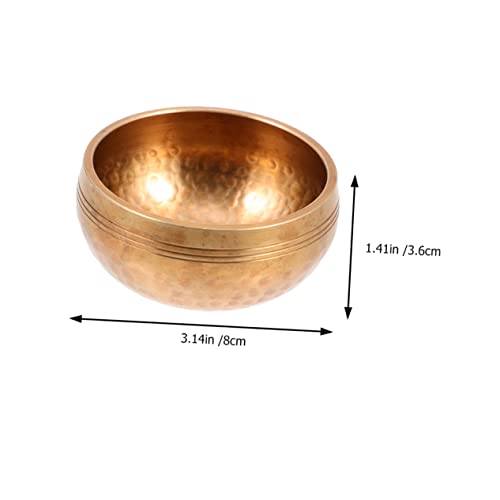 LIOOBO Sound Bowl Meditation Kit Singing Bowl Mallet Cushion Meditation Decor for Home