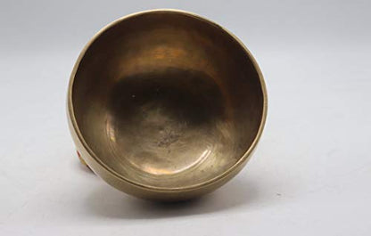 Singing Bowl Nepal-6 inches tibetan singing bowl- singing bowl for meditation. Sound, peace and love, mindfulness and yoga healing- made in Nepal
