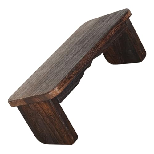Wooden Meditation Bench for Yoga Headstand Small Stool Zen Stool for Adults