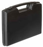 Black Plastic Briefcase Storage Case with Foam - 48mm x 240mm x 205mm
