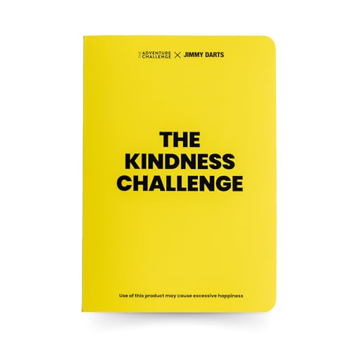 The Kindness Challenge Journal - Guided Notebook Companion for Scratch-Off | 30 Reflection Prompts for Acts of Kindness | Softcover with Writing Prompts by Jimmy Darts - style: Journal