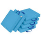 ECR4Kids SoftZone Floor Cushions, Square, Flexible Seating, French Blue, 6-Piece - color: French Blue