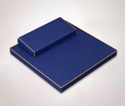 Meditation Mats, Meditation Meditation Mats, Futons, Household Folding, Thickened Fabrics, Coconut Palm, Kneeling Mats(Size:70x70cm(28x28inch),Color:Blue-1) - color: Blue-1, size: 70x70cm(28x28inch)