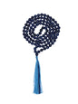 108 Beads Lapis Lazuli Mala Necklace for Meditation, Yoga, Prayer, Reiki & Spiritual Healing – Handcrafted 8mm Natural Gemstone Japa Mala for Spiritual Growth & Third Eye Activation