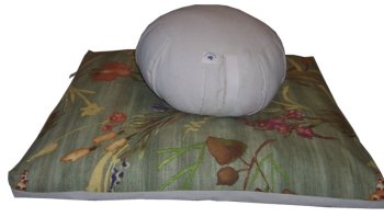 Zafu Yoga Sitting Meditation Cushion - Kapok Filling