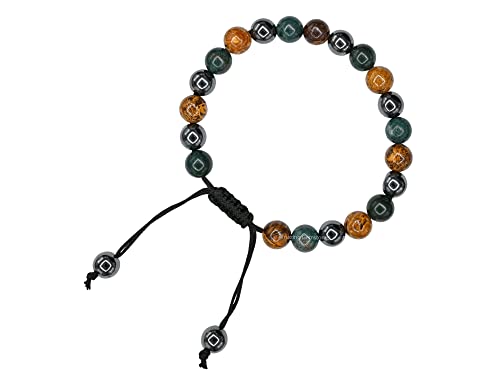 Amazing Gemstone Bracelet for Pregnant Mom Daughter - Hematite Mariyam Jasper Bloodstone Bracelet Set for Men Women Healing Calming Anxiety Stress Relief Gift Pulseras Para Hombres Mujer (Adjustable) - color: Pregnancy