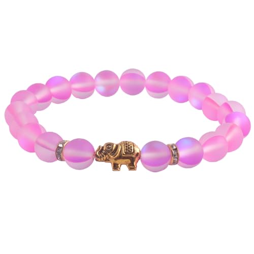 KSQS Lover Couple Bracelet Yoga Balancing Reiki Healing with Elephant for Christmas Thanksgiving