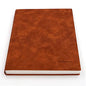 Large Lined Notebook Journal for Writing, Soft Faux Leather Cover, 100GSM Papers, 320 Pages, A4 8.4x11.4 inches Note Book for Work Men Business (Brown,Ruled) - color: Brown,Ruled