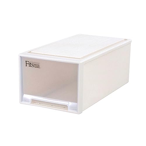 天馬 衣装ケース フィッツケース 押入れ用 ディープ カプチーノ 幅39×奥行74×高さ30cm