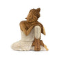 G6 Collection Wooden Serene Sleeping Buddha Statue Hand Carved Figurine Home Decor (16" Tall – Whitewashed) - size: 16" Tall – Whitewashed