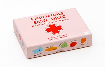 Laurence King Emotional First Aid: 45 Self Care Cards, Silver
