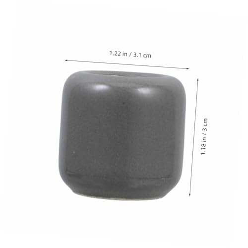 5pcs Round Ceramic Chime Candle Holder Ritual Candles Centerpiece Photo Props