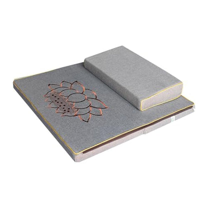 Vaveren Meditation Floor Pillow Creative Zen Pad Floor Mat for Home Bedroom Yoga