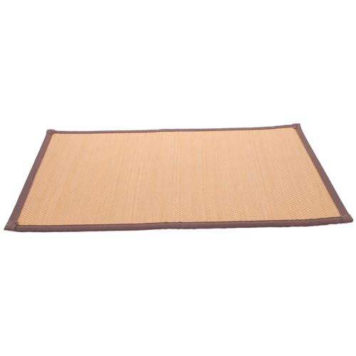 Woven Meditation Cushion Thick Tatami Floor Mat Cooling Seat Pad for Yoga Living Room Bedroom Office Use