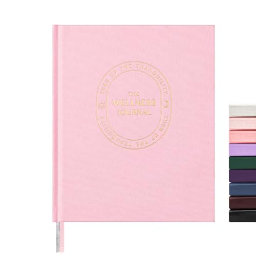 &And Per Se Wellness Journal, Self Care & Daily Journal for Women, Mental Health Planner with Habit Tracker, Diet & Goals, Undated, Gift-Ready (Blush) - color: E-Blush