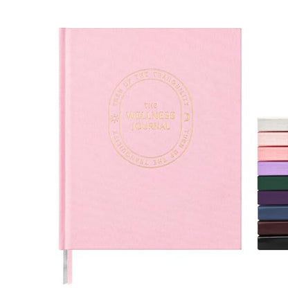 &And Per Se Wellness Journal, Self Care & Daily Journal for Women, Mental Health Planner with Habit Tracker, Diet & Goals, Undated, Gift-Ready (Blush) - color: E-Blush