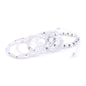 5Pcs Healing Crystal Bracelet for Women Men, Handmade Adjustable Gemstone Bracelets Beaded Reiki Energ Bracelet Set Jewelry Gifts for Women Men - color: Clear Quartz